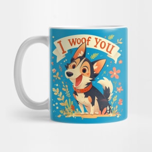 i woof you Mug